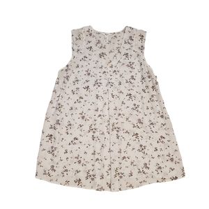 Thyme Maternity Sleeveless Floral Blouse